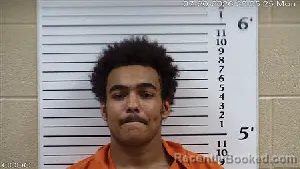 Mugshot of Desmond James King booked in Cherokee County, North Carolina on July 20, 2026