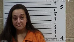 Mugshot of Katy Rochelle Kolar booked in Cherokee County, North Carolina on September 28, 2026