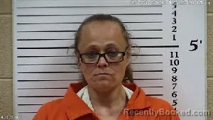 Mugshot of Michelle Kay Knight booked in Cherokee County, North Carolina on May 4, 2026