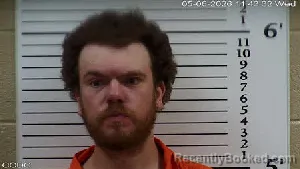 Mugshot of Trevor Jacobs Keck booked in Cherokee County, North Carolina on May 6, 2026