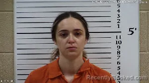 Mugshot of Cayla Raeann Ledesma booked in Cherokee County, North Carolina on August 16, 2026