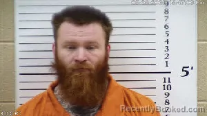 Mugshot of Kevin Garrett Ledbetter booked in Cherokee County, North Carolina on May 8, 2026