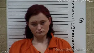 Mugshot of Siera Kaitlin Lowe booked in Cherokee County, North Carolina on June 23, 2026
