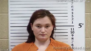 Mugshot of Siera Kaitlin Lowe booked in Cherokee County, North Carolina on August 25, 2026