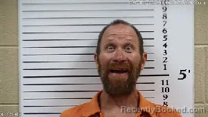 Mugshot of Sean Christian Lewis booked in Cherokee County, North Carolina on August 16, 2026