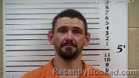 Mugshot of Brent Douglas Morrow booked in Cherokee County, North Carolina on June 25, 2026