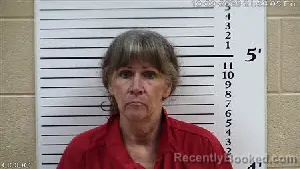 Mugshot of Barbara Michelle Marsh booked in Cherokee County, North Carolina on October 9, 2026