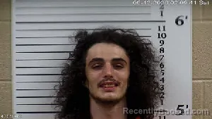Mugshot of Caleb Angelus McKnight booked in Cherokee County, North Carolina on June 13, 2026