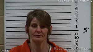 Mugshot of Chanda Dawn Mcgowan booked in Cherokee County, North Carolina on April 23, 2026