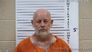 Mugshot of Corey Lee Mullinax booked in Cherokee County, North Carolina on August 21, 2026