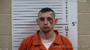 Mugshot of Joseph Daniel Moore booked in Cherokee County, North Carolina on July 20, 2026