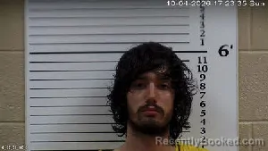 Mugshot of Landon Cole Mchan booked in Cherokee County, North Carolina on October 4, 2026