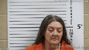 Mugshot of Mildred Inez Morgan booked in Cherokee County, North Carolina on April 29, 2026