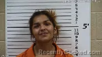 Mugshot of Tatiana Maria Morales booked in Cherokee County, North Carolina on May 11, 2026