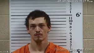 Mugshot of Tyler Joseph Morgan booked in Cherokee County, North Carolina on July 7, 2026