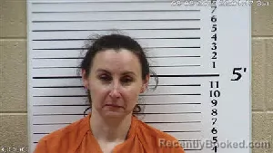 Mugshot of Victoria Ann Mccann booked in Cherokee County, North Carolina on August 8, 2026