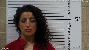 Mugshot of Arryana Alyssa Pressley booked in Cherokee County, North Carolina on June 22, 2026