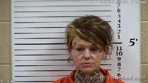 Mugshot of Amber Irene Paskell booked in Cherokee County, North Carolina on April 15, 2026