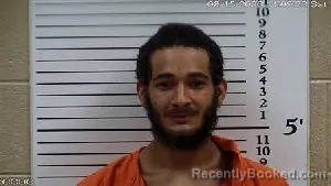 Mugshot of Desean Akeba Patterson booked in Cherokee County, North Carolina on August 15, 2026