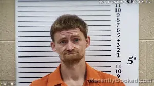 Mugshot of Dustin Lee Powers booked in Cherokee County, North Carolina on October 16, 2026