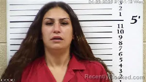 Mugshot of Gabrielle Rece Petrunio booked in Cherokee County, North Carolina on April 22, 2026