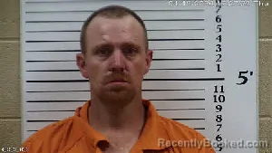 Mugshot of Justin Lee Phillips booked in Cherokee County, North Carolina on April 16, 2026