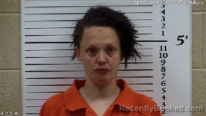 Mugshot of Mary Sky Prather booked in Cherokee County, North Carolina on April 13, 2026