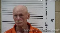 Mugshot of Mark Newlyn Patterson booked in Cherokee County, North Carolina on May 20, 2026