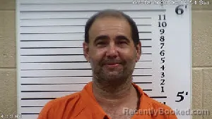Mugshot of Sean Mark Paul booked in Cherokee County, North Carolina on July 18, 2026