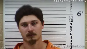 Mugshot of Zachary Paul Queen booked in Cherokee County, North Carolina on April 23, 2026