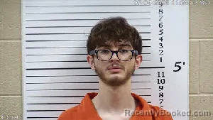 Mugshot of Cayden Blake Reu Ramos booked in Cherokee County, North Carolina on July 4, 2026