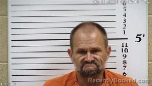 Mugshot of Edward Shane Rathbun booked in Cherokee County, North Carolina on August 11, 2026