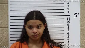 Mugshot of Jazlyn Brianna Raxter booked in Cherokee County, North Carolina on September 20, 2026