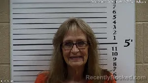 Mugshot of Kathy Lynn Roberts booked in Cherokee County, North Carolina on June 29, 2026