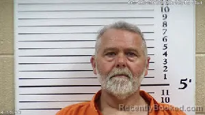Mugshot of Ryan Lee Raney booked in Cherokee County, North Carolina on May 9, 2026