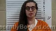 Mugshot of Amanda Kaye Strickland booked in Cherokee County, North Carolina on March 30, 2026