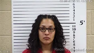 Mugshot of Beatriz Santiago booked in Cherokee County, North Carolina on September 25, 2026