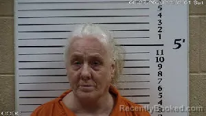 Mugshot of Diana Gail Stiles booked in Cherokee County, North Carolina on June 27, 2026