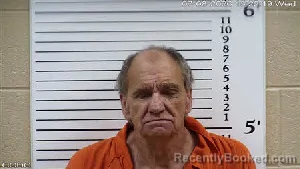 Mugshot of Danny Lee Shook booked in Cherokee County, North Carolina on August 26, 2026