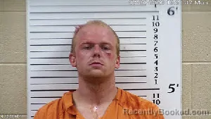 Mugshot of Gage Edward Lee Sneed booked in Cherokee County, North Carolina on July 20, 2026