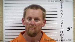 Mugshot of Kevin Ray Silvers booked in Cherokee County, North Carolina on April 24, 2026