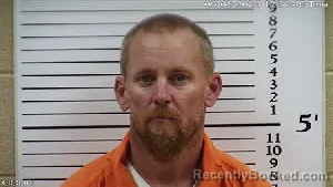 Mugshot of Kevin Ray Silvers booked in Cherokee County, North Carolina on September 8, 2026