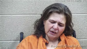 Mugshot of Kimberly Sizemore booked in Cherokee County, North Carolina on September 4, 2026