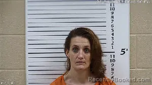 Mugshot of Misty Dawn Stone booked in Cherokee County, North Carolina on August 21, 2026