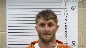Mugshot of Ryan Blake Stiles booked in Cherokee County, North Carolina on July 23, 2026