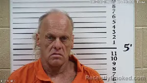 Mugshot of Timothy Ray Sawyer booked in Cherokee County, North Carolina on July 7, 2026