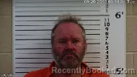Mugshot of Carl Sidney Travis booked in Cherokee County, North Carolina on August 13, 2026