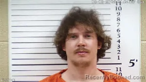 Mugshot of Dylan Cole Thomas booked in Cherokee County, North Carolina on May 9, 2026