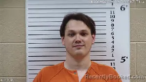 Mugshot of Draven Armand Tomlinson booked in Cherokee County, North Carolina on October 8, 2026