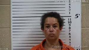 Mugshot of Kristina Dixon Underwood booked in Cherokee County, North Carolina on June 1, 2026